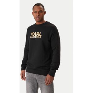 KARL LAGERFELD Mikina 705780 500917 Čierna Regular Fit Muži KARL LAGERFELD Mikina 705780 500917 Čierna Regular Fit Muži