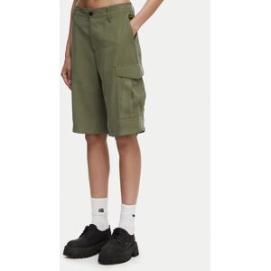 G-Star Raw Bavlnené šortky Bermuda Cargo D29016-D522 Tmavo zelená Relaxed Fit Muži G-Star Raw Bavlnené šortky Bermuda Cargo D29016-D522 Tmavo zelená Relaxed Fit Muži