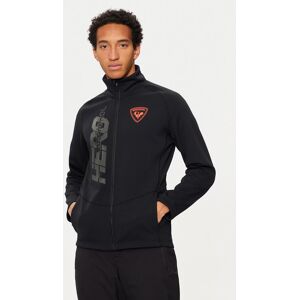 Rossignol Funkčná mikina Hero Classique RLNML13 Čierna Regular Fit Muži Rossignol Funkčná mikina Hero Classique RLNML13 Čierna Regular Fit Muži