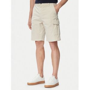 Guess Bavlnené šortky M6GDVA W1703 Krémová Regular Fit Muži Guess Bavlnené šortky M6GDVA W1703 Krémová Regular Fit Muži