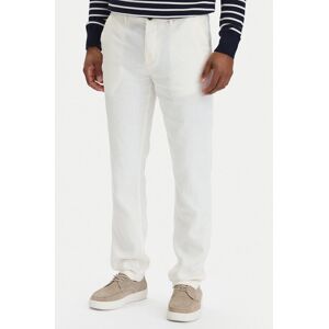 Tommy Hilfiger Chino nohavice Denton MW0MW42337 Biela Straight Fit Muži Tommy Hilfiger Chino nohavice Denton MW0MW42337 Biela Straight Fit Muži