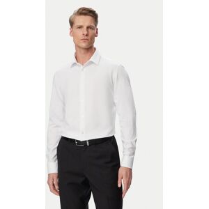 Calvin Klein Košeľa LV019EU146 Biela Slim Fit Muži Calvin Klein Košeľa LV019EU146 Biela Slim Fit Muži