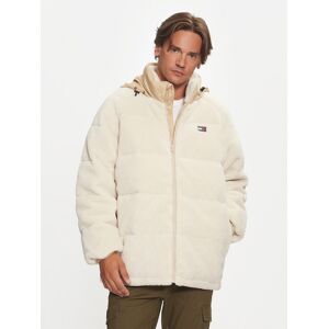 Tommy Jeans Zimné bundy DM0DM19638 Béžová Regular Fit Muži Tommy Jeans Zimné bundy DM0DM19638 Béžová Regular Fit Muži