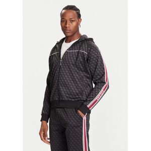 Guess Mikina Z5BQ13 K2042 Čierna Relaxed Fit Muži Guess Mikina Z5BQ13 K2042 Čierna Relaxed Fit Muži