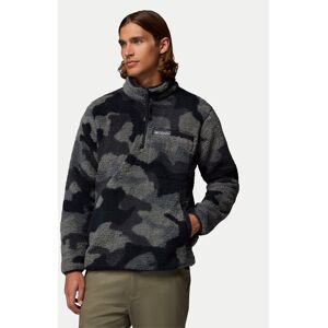 Columbia Fleecová mikina Rugged Ridge™ 2135471 Čierna Regular Fit Muži Columbia Fleecová mikina Rugged Ridge™ 2135471 Čierna Regular Fit Muži