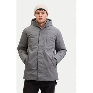 Jack & Jones Zimné bundy Keen 12278782 Sivá Regular Fit Muži Jack & Jones Zimné bundy Keen 12278782 Sivá Regular Fit Muži