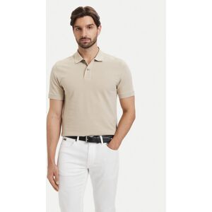 BOSS Polokošeľa Pallas 50553564 Béžová Regular Fit Muži BOSS Polokošeľa Pallas 50553564 Béžová Regular Fit Muži