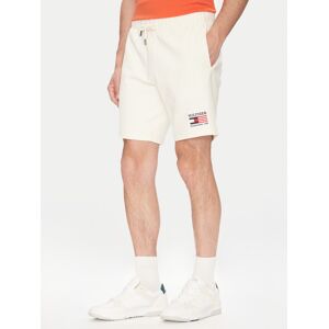 Tommy Hilfiger Športové kraťasy American MW0MW39862 Écru Regular Fit Muži Tommy Hilfiger Športové kraťasy American MW0MW39862 Écru Regular Fit Muži