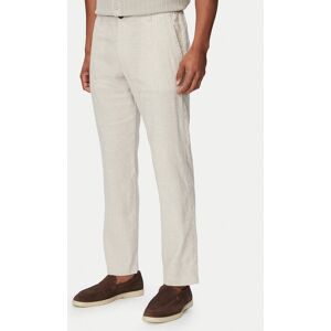 BOSS Chino nohavice Sanderson-L-3 50559595 Béžová Regular Fit Muži BOSS Chino nohavice Sanderson-L-3 50559595 Béžová Regular Fit Muži