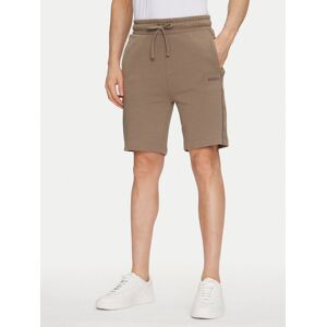 HUGO Športové kraťasy Liam 50540936 Béžová Regular Fit Muži HUGO Športové kraťasy Liam 50540936 Béžová Regular Fit Muži
