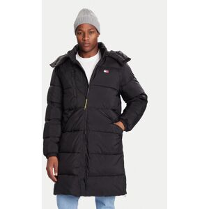 Tommy Jeans Zimné bundy DM0DM22256 Čierna Regular Fit Muži Tommy Jeans Zimné bundy DM0DM22256 Čierna Regular Fit Muži