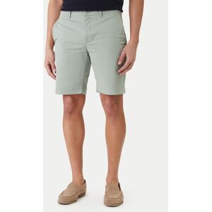 Tommy Hilfiger Bavlnené šortky Denton 9.5 MW0MW42351 Zelená Slim Fit Muži Tommy Hilfiger Bavlnené šortky Denton 9.5 MW0MW42351 Zelená Slim Fit Muži