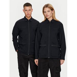 Rains Košeľa Tomar Overshirt 19320 Čierna Regular Fit Muži Rains Košeľa Tomar Overshirt 19320 Čierna Regular Fit Muži