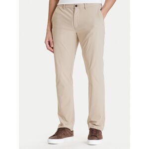 Tommy Hilfiger Chino nohavice Denton MW0MW43408 Béžová Slim Fit Muži Tommy Hilfiger Chino nohavice Denton MW0MW43408 Béžová Slim Fit Muži