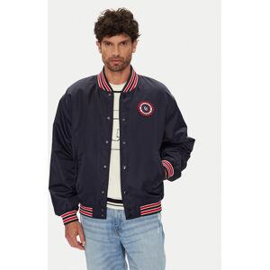 Guess Jeans Bundy bomber M5YL15 WHAA2 Tmavomodrá Regular Fit Muži Guess Jeans Bundy bomber M5YL15 WHAA2 Tmavomodrá Regular Fit Muži
