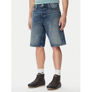 G-Star Raw Džínsové šortky Deeggie D28474-E352 Modrá Regular Fit Muži G-Star Raw Džínsové šortky Deeggie D28474-E352 Modrá Regular Fit Muži