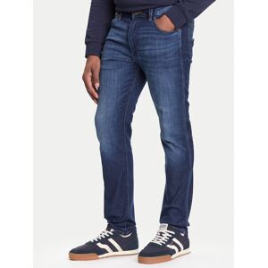 Wrangler Džínsy Larston 112372934 Tmavomodrá Slim Fit Muži Wrangler Džínsy Larston 112372934 Tmavomodrá Slim Fit Muži