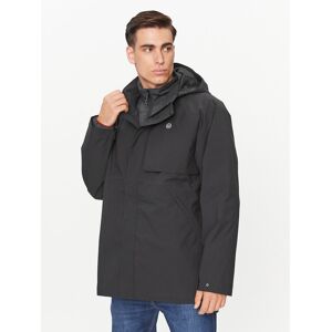 Wrangler Zimné bundy Waterproof Puffer 112338836 Čierna Regular Fit Muži Wrangler Zimné bundy Waterproof Puffer 112338836 Čierna Regular Fit Muži