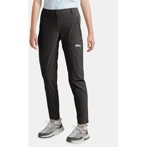 Jack Wolfskin Outdoorové nohavice Hikeout A63927 Čierna Regular Fit Muži Jack Wolfskin Outdoorové nohavice Hikeout A63927 Čierna Regular Fit Muži
