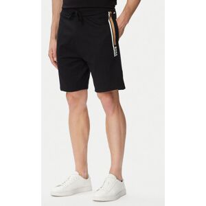 BOSS Športové kraťasy Authentic 50554778 Čierna Regular Fit Muži BOSS Športové kraťasy Authentic 50554778 Čierna Regular Fit Muži