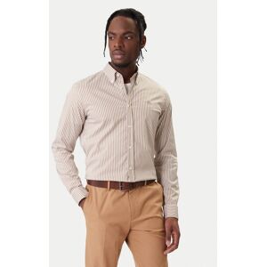 BOSS Košeľa H-Roan 50556085 Béžová Slim Fit Muži BOSS Košeľa H-Roan 50556085 Béžová Slim Fit Muži