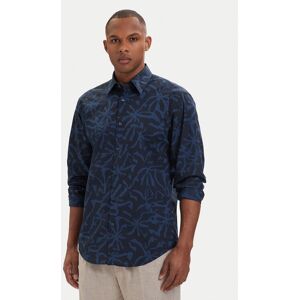 BOSS Košeľa Ricoplus 50561608 Tmavomodrá Regular Fit Muži BOSS Košeľa Ricoplus 50561608 Tmavomodrá Regular Fit Muži