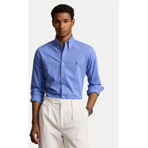 Polo Ralph Lauren Košeľa 710928255003 Modrá Custom Fit Muži Polo Ralph Lauren Košeľa 710928255003 Modrá Custom Fit Muži