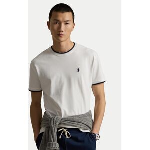Polo Ralph Lauren Tričko 710963492002 Biela Regular Fit Muži Polo Ralph Lauren Tričko 710963492002 Biela Regular Fit Muži