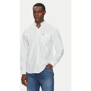 Lacoste Košeľa CH1911 Biela Regular Fit Muži Lacoste Košeľa CH1911 Biela Regular Fit Muži