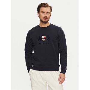Tommy Hilfiger Mikina Icon MW0MW38349 Tmavomodrá Regular Fit Muži Tommy Hilfiger Mikina Icon MW0MW38349 Tmavomodrá Regular Fit Muži