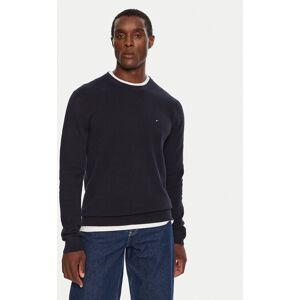 Tommy Hilfiger Sveter MW0MW36347 Tmavomodrá Regular Fit Muži Tommy Hilfiger Sveter MW0MW36347 Tmavomodrá Regular Fit Muži