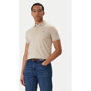 Polo Ralph Lauren Polokošeľa 710704319502 Béžová Custom Slim Fit Muži Polo Ralph Lauren Polokošeľa 710704319502 Béžová Custom Slim Fit Muži