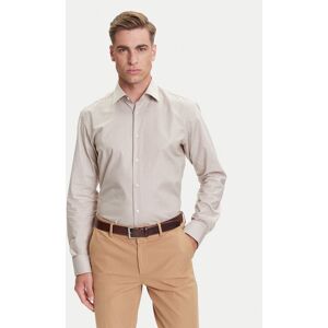 BOSS Košeľa H-Joe 50519887 Béžová Regular Fit Muži BOSS Košeľa H-Joe 50519887 Béžová Regular Fit Muži
