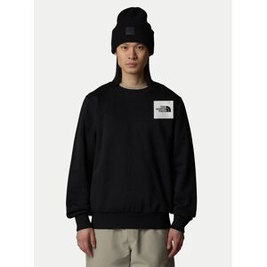 The North Face Mikina Fine NF0A89EV Čierna Regular Fit Muži The North Face Mikina Fine NF0A89EV Čierna Regular Fit Muži