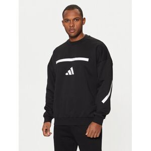 adidas Mikina Z.N.E. JD5982 Čierna Loose Fit Muži adidas Mikina Z.N.E. JD5982 Čierna Loose Fit Muži