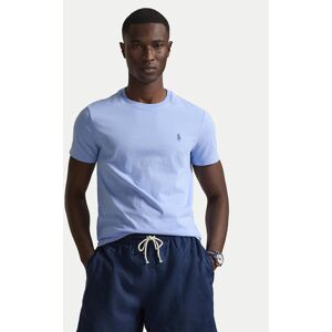 Polo Ralph Lauren Tričko 710671438020 Modrá Slim Fit Muži Polo Ralph Lauren Tričko 710671438020 Modrá Slim Fit Muži