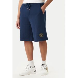 Versace Jeans Couture Športové kraťasy 80GADT03 CF01T Tmavomodrá Regular Fit Muži Versace Jeans Couture Športové kraťasy 80GADT03 CF01T Tmavomodrá Regular Fit Muži