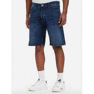 G-Star Raw Džínsové šortky Dakota D24411-E352-H950 Modrá Regular Fit Muži G-Star Raw Džínsové šortky Dakota D24411-E352-H950 Modrá Regular Fit Muži