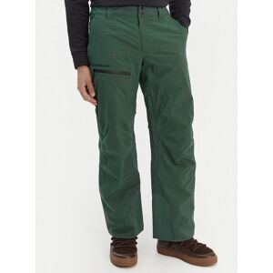 Quiksilver Snowboardové nohavice Forever Stretch EQYTP03238 Zelená Modern Fit Muži Quiksilver Snowboardové nohavice Forever Stretch EQYTP03238 Zelená Modern Fit Muži