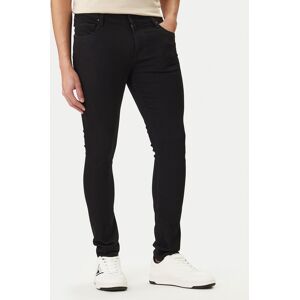 Guess Džínsy Chris M2YA27 D4Q51 Čierna Super Skinny Fit Muži Guess Džínsy Chris M2YA27 D4Q51 Čierna Super Skinny Fit Muži