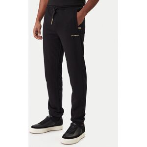 KARL LAGERFELD Teplákové nohavice 705006 561910 Čierna Regular Fit Muži KARL LAGERFELD Teplákové nohavice 705006 561910 Čierna Regular Fit Muži