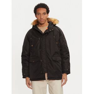 Guess Parka M4BL22 WG932 Čierna Regular Fit Muži Guess Parka M4BL22 WG932 Čierna Regular Fit Muži