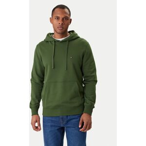 Tommy Hilfiger Mikina Essential MW0MW37235 Zelená Regular Fit Muži Tommy Hilfiger Mikina Essential MW0MW37235 Zelená Regular Fit Muži