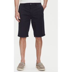 Baldessarini Bavlnené šortky B1 16939.2402 Tmavomodrá Slim Fit Muži Baldessarini Bavlnené šortky B1 16939.2402 Tmavomodrá Slim Fit Muži