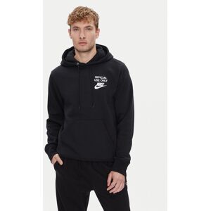 Nike Mikina Club Bb IB8398 Čierna Regular Fit Muži Nike Mikina Club Bb IB8398 Čierna Regular Fit Muži