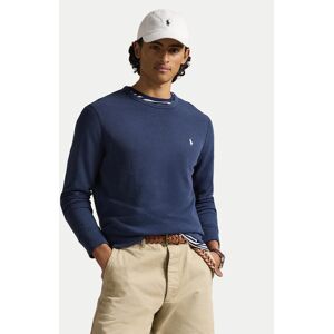 Polo Ralph Lauren Mikina 710A12485002 Tmavomodrá Regular Fit Muži Polo Ralph Lauren Mikina 710A12485002 Tmavomodrá Regular Fit Muži