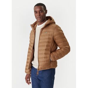 Lacoste Prechodná bunda BH2909 Hnedá Regular Fit Muži Lacoste Prechodná bunda BH2909 Hnedá Regular Fit Muži