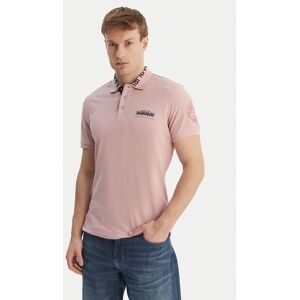 Napapijri Polokošeľa E-Amundsen NP0A4IN9 Ružová Regular Fit Muži Napapijri Polokošeľa E-Amundsen NP0A4IN9 Ružová Regular Fit Muži