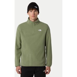 The North Face Fleecová mikina Glacier NF0A8D0Q Zelená Regular Fit Muži The North Face Fleecová mikina Glacier NF0A8D0Q Zelená Regular Fit Muži