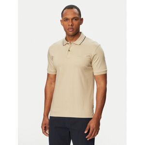 BOSS Polokošeľa Penrose 38 50469360 Béžová Slim Fit Muži BOSS Polokošeľa Penrose 38 50469360 Béžová Slim Fit Muži